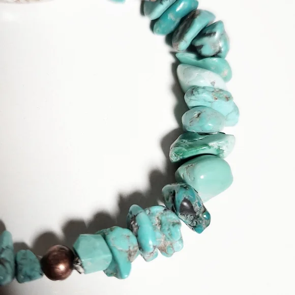 Turquoise Jasper Peace Bracelet - Picture 6 of 6